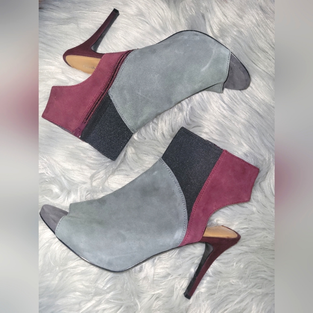 EUC Nine West Open Heel/Ankle Shoes